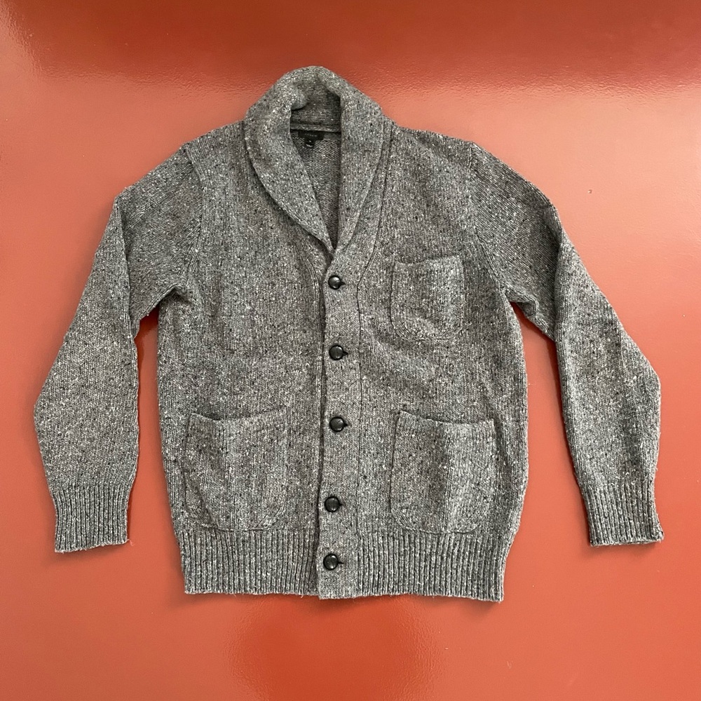 J. Crew Shawl Collar Cardigan Size Medium